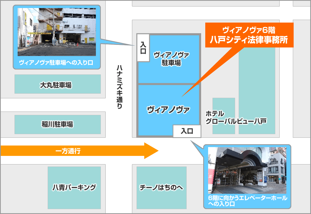 ヴィアノヴァ駐車場